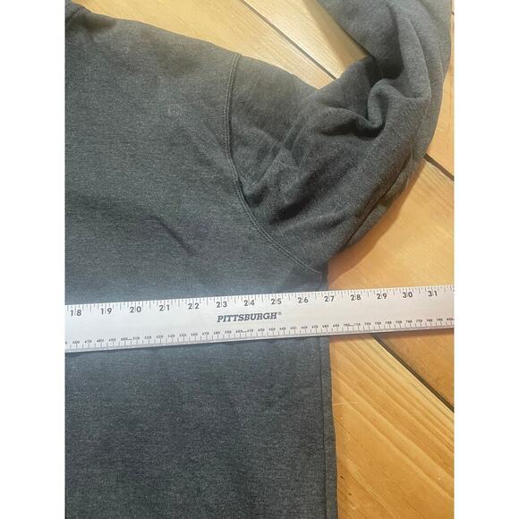 Carhartt K122 Grey Loose Fit Midweight Full Zip Men's Hoodie Sweatshirt XL - Picture 7 of 8